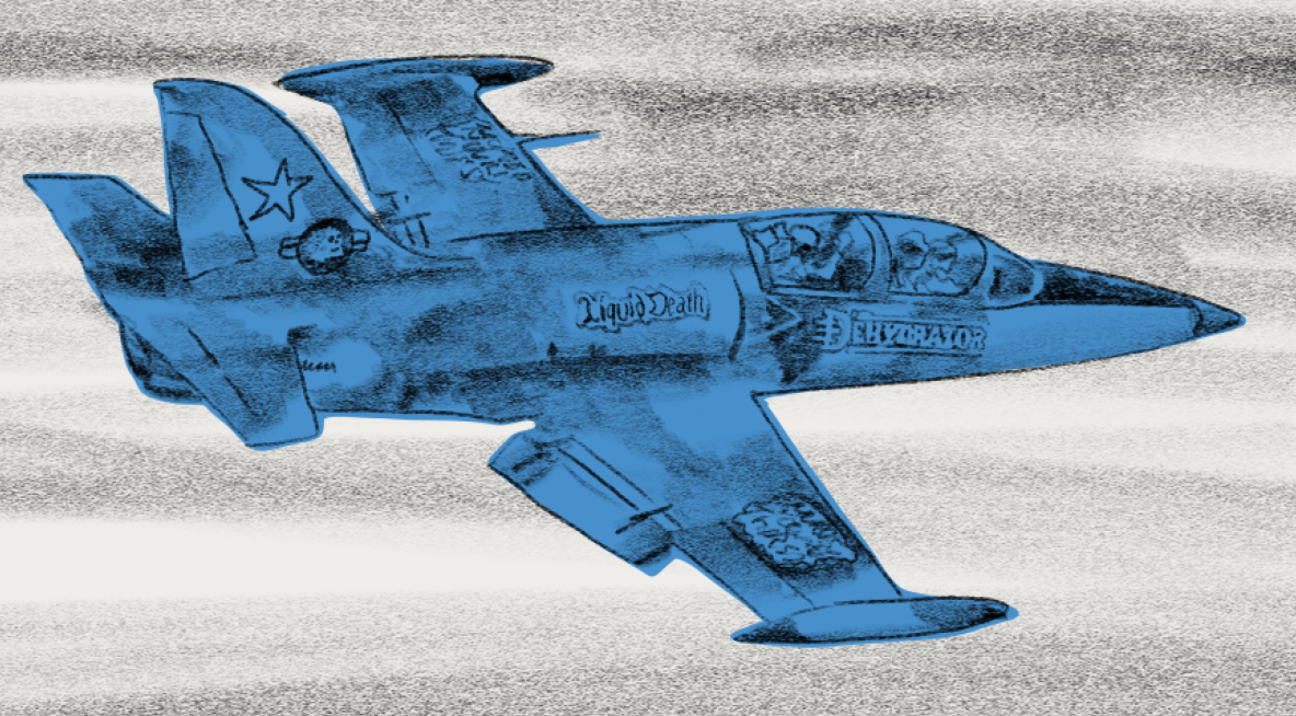 Illustration of a jet